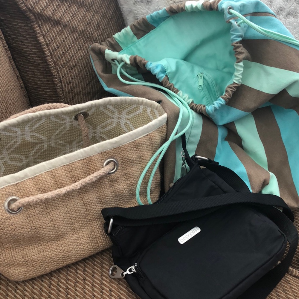 lot of different style bags Travel/convenience